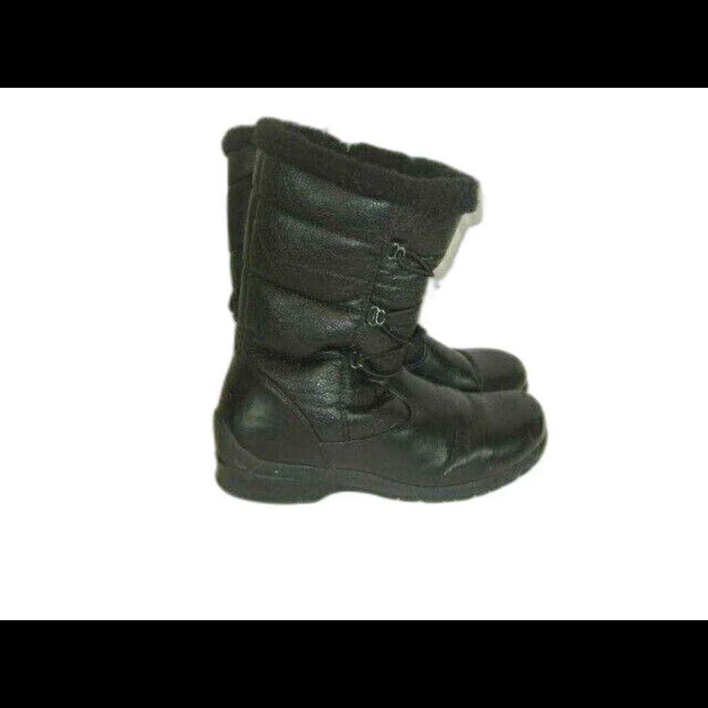 Womens Bass Cordova Black Fleece Lined 10